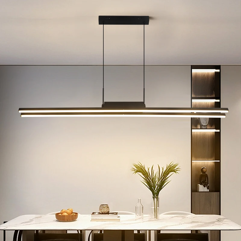 Pendant Light Nordic Double Luminous Chandelier Dining Room Hanging Lights Bedroom LED Lighting Living Room Home Decoration Lamp