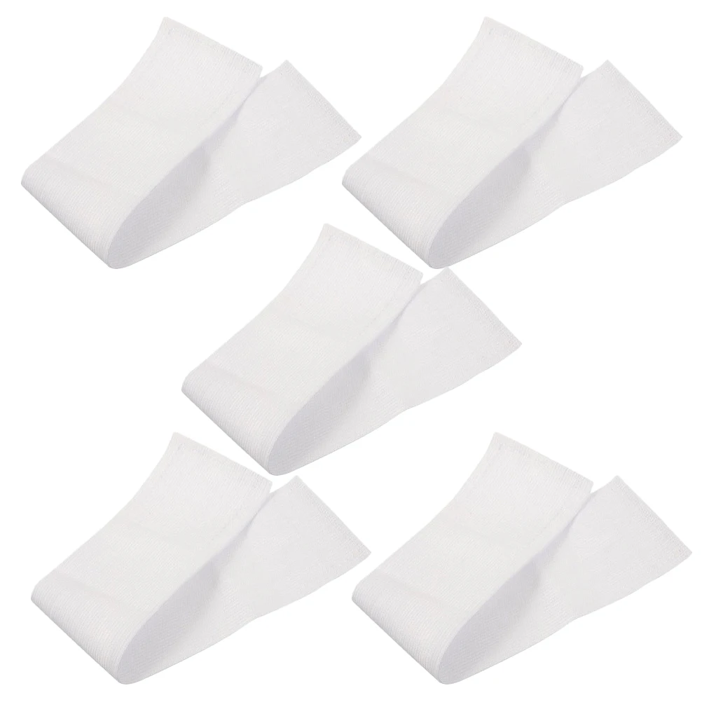 

5 Pcs Armbands Football Basketball Arm Bandage Team Sports Band Soccer Basketball Mourning Adjustable