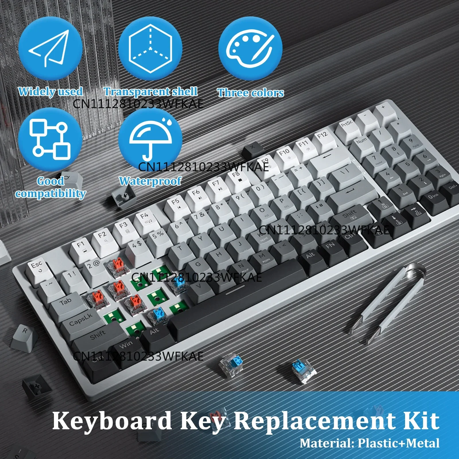 150 stuks schakelaars voor toe - Gaming Keyboard Mechanical recensie en prijs