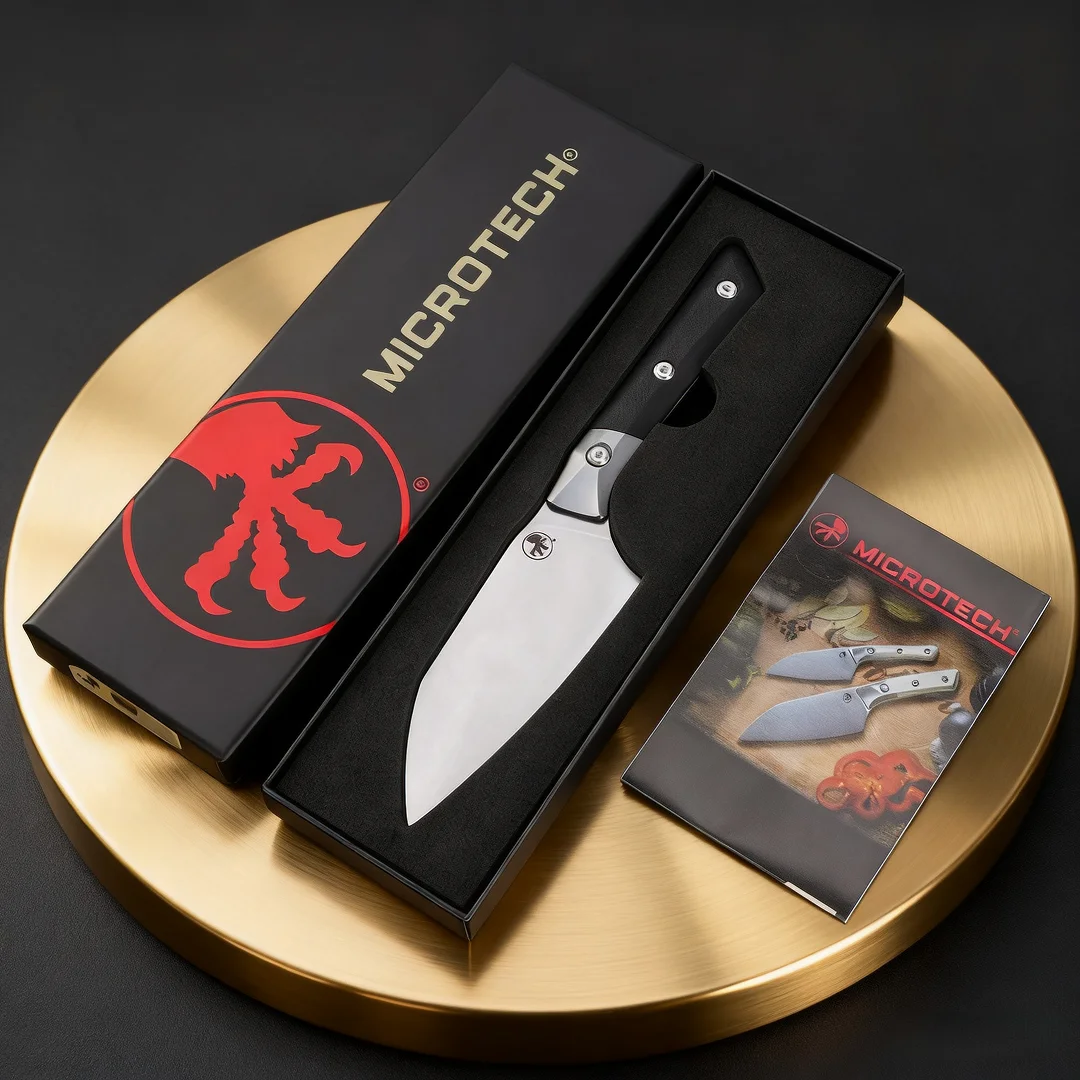 Sharp Kitchen Knife Set 3300B - 10 BC 440C Steel Bread Cheese And Fruit Knife Durable Cutting Tools for Kitchen