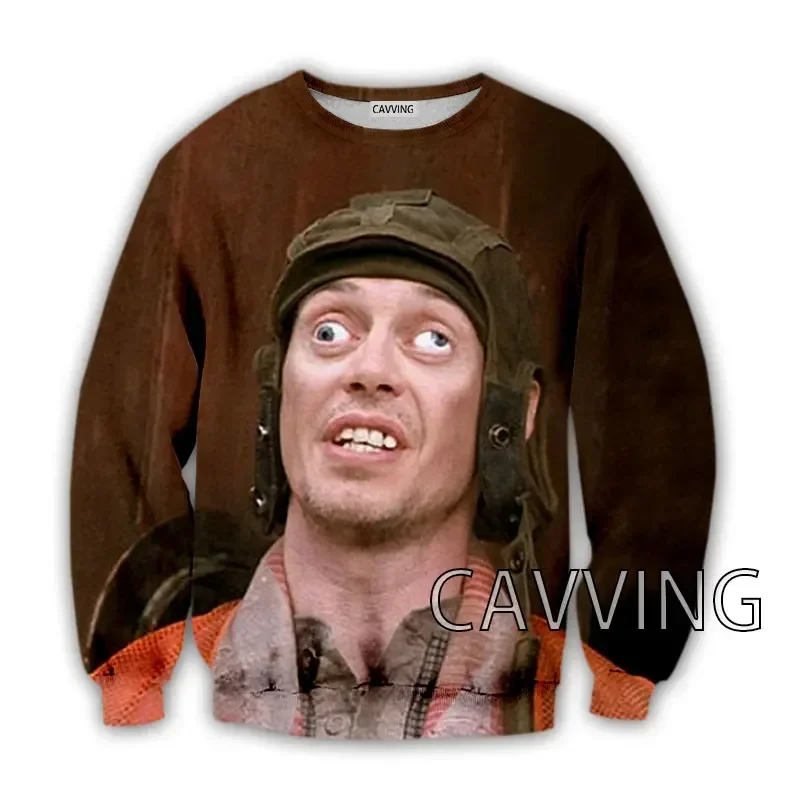 New Fashion Women/Men's 3D Print  Steve Buscemi  Crewneck Sweatshirts Harajuku Styles Tops Long Sleeve Sweatshirts