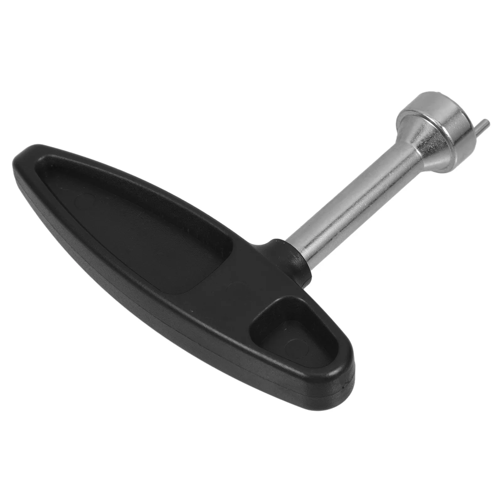 Black Plastic Handle Golf Spike Wrench Gearless Design Long Pegs Fast Shoe Cleats Changing Tool Spike Wrench Shoe Cleats