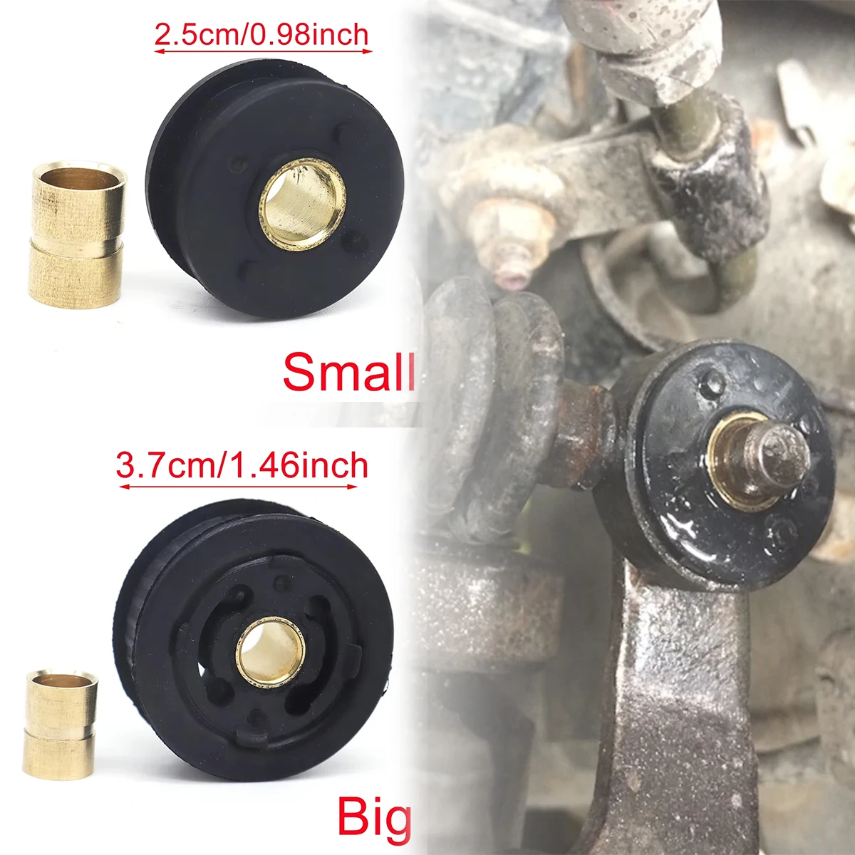 

For Toyota Hyundai Honda Kia Hyundai Mitsubishi Gear Column Shift Control Shaft Cable Bushing Linkage End Rod Selector Fix Bush