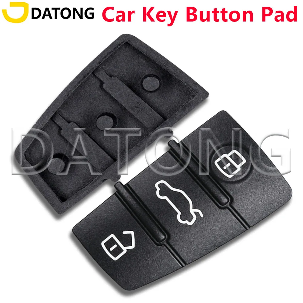 Datong Silicone Car Key Button Pad High Quality Durable Cover For Audi A8 TT TTS R8 RS3 Q3 Q5 Q7 A1 S1 A3 A4 A5 A6 A6L S6