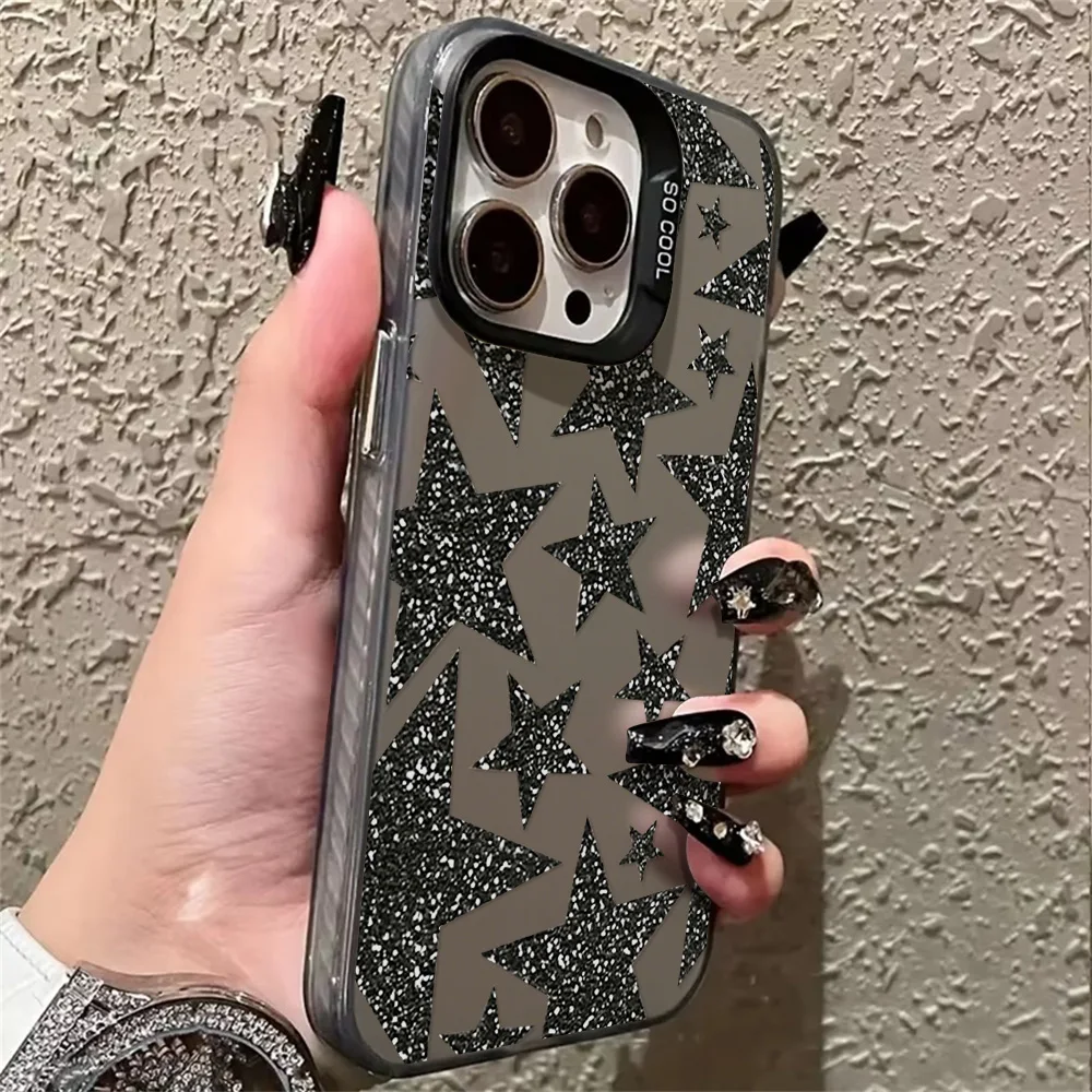 حافظة لهاتف آيفون 16 برو ماكس 17 13 11 15 14 12 17 Air 16promax 15promax 17promax غطاء صلب غير لامع IMD Funda #6