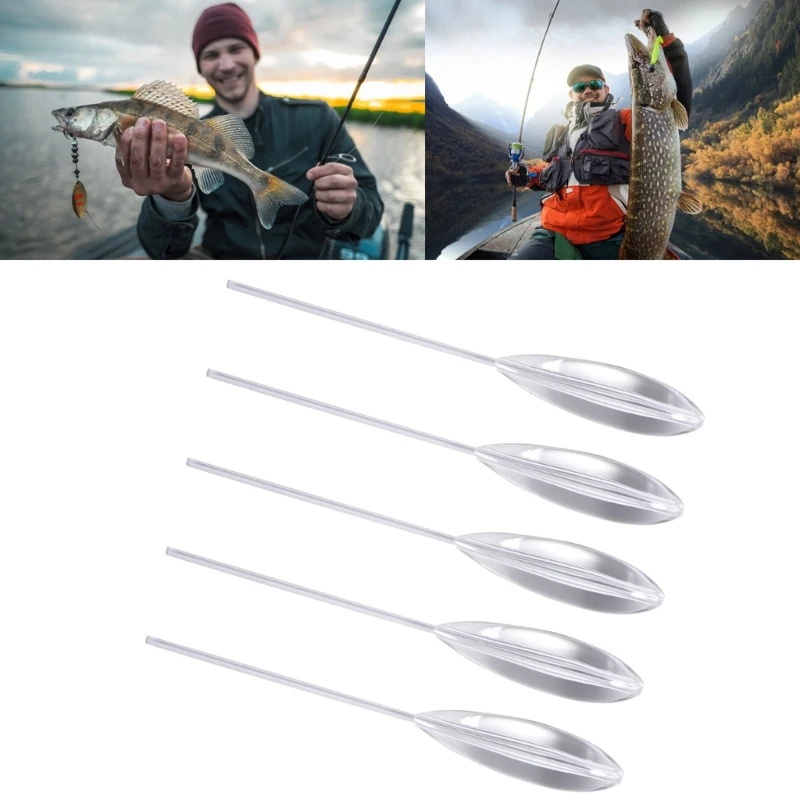 Fishing Casting Float Bombarda Quick Fly Fishing Sticks Clear Bobbers Float Sinkend Type Casting Bobbers 5Pcs