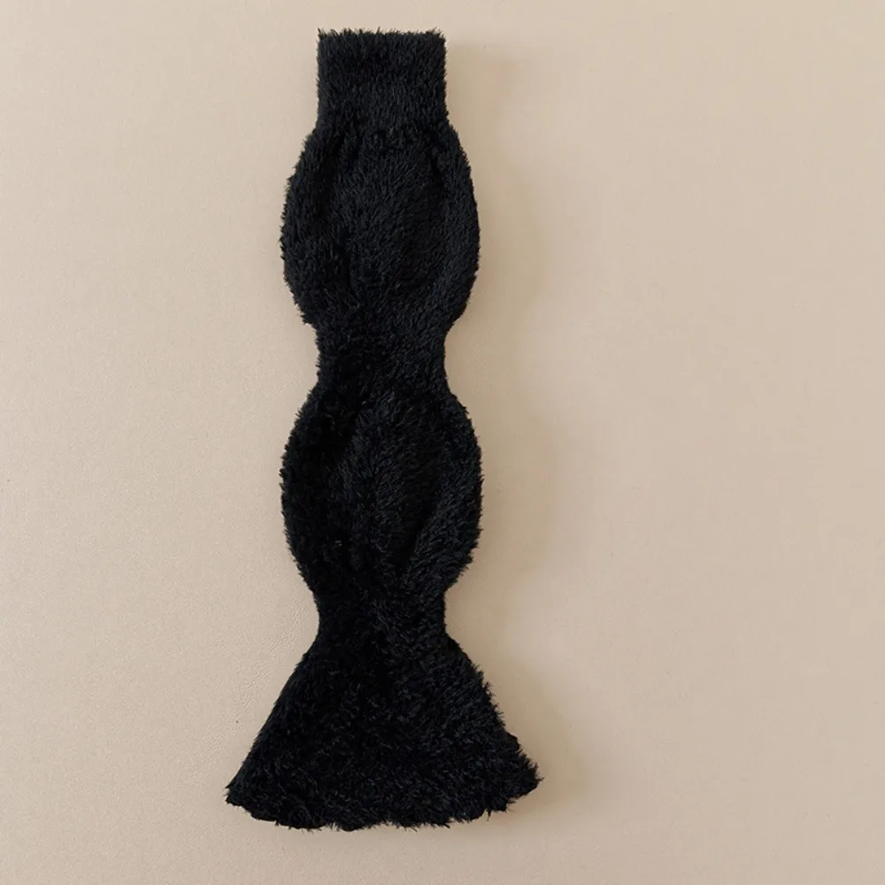 

Boot Cuffs Accessories Solid Color Leg Warmers Coral Fleece Thickened Socks Warm Foot Cover Heap Socks Cold Weather