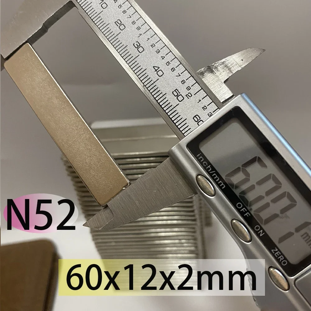 N52 60x12x2 60x10x5  powerful Magnet Strong Magnetic motor cycle generator engine Search Magnets Customised Project Science