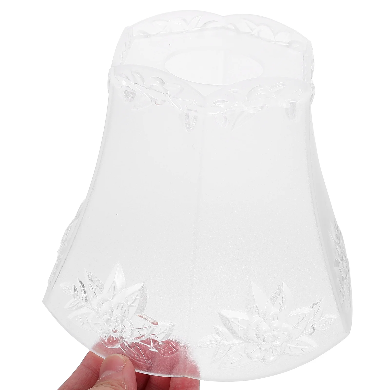 

Lotus Pattern Plastic Ceiling Lamp Shade Replacement Decorative Light For Home Office Hotel Corridor Living Room Bathroom