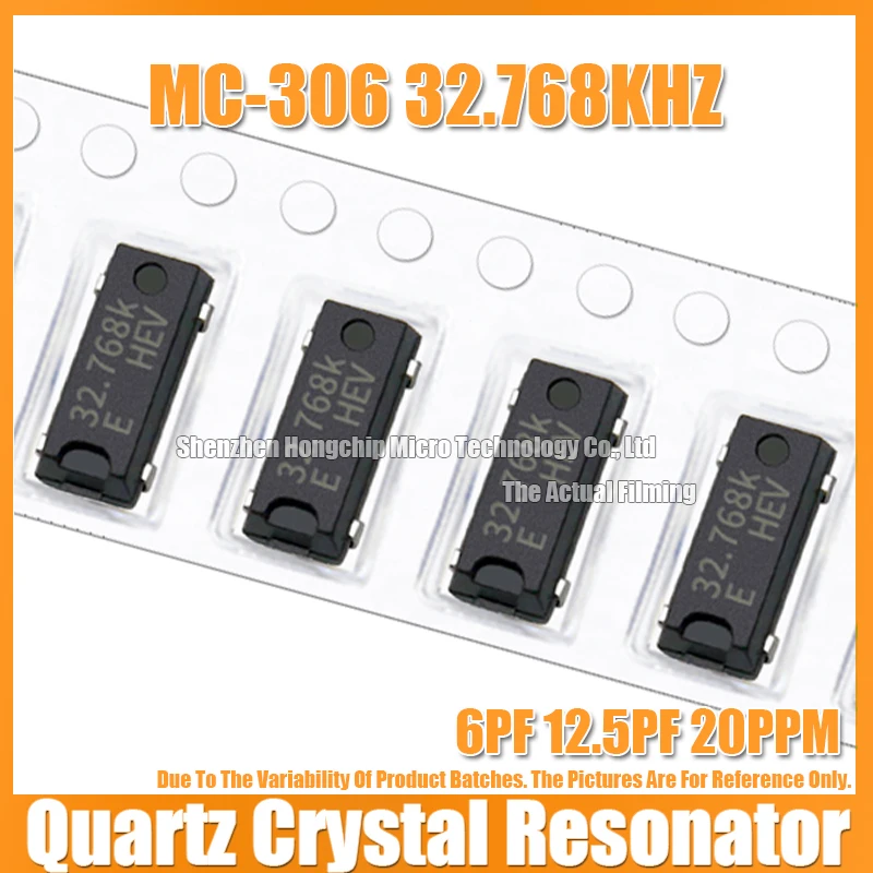 5PCS MC-306 32.768K 32.768KHZ 12.5PF 20PPM Q13MC3062000300 8X3.2MM SMD Passive Crystal Oscillator Quartz Resonator 4PIN 4P
