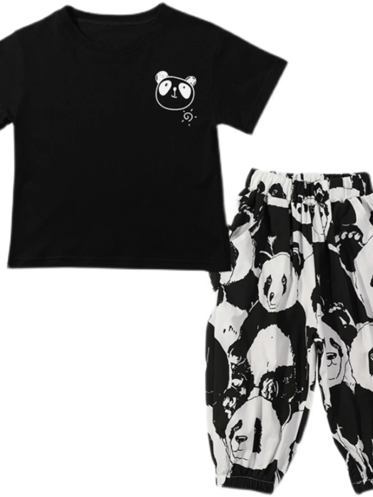 Faionable Conjunto de traje de verano para niñas pequeñas Conjunto de dos piezas para niñas Moda coreana Sle bordado l Cintura Crop P...