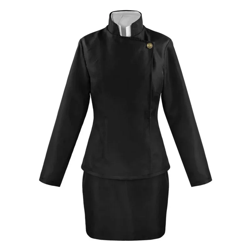 Maki Zenin Cosplay Anime Jujutsu Kaisen Zenin Maki Cosplay Costume Wig Top Skirt Glasses Full Sets Halloween Party Women Uniform