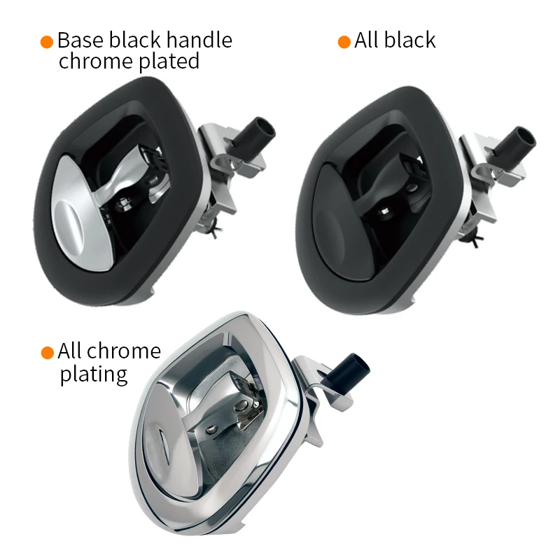 Whale Tail Handle Lock Whale Tail Compression Folding T for Camping Travel Car Door Cylinder RV Trailer Tool Box Security Locks