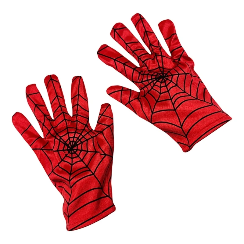 

2pcs Kids Superheroes Gloves Spiders Man Costume Mittens Unique Webs Gloves for Themed Event and Funny Dropshipping