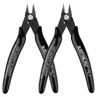 2Pcs Mini Nose Cutting Plier Electrical Wire Cable Cutter  Metal Side Snips Flush Pliers Convenient Durable Tool