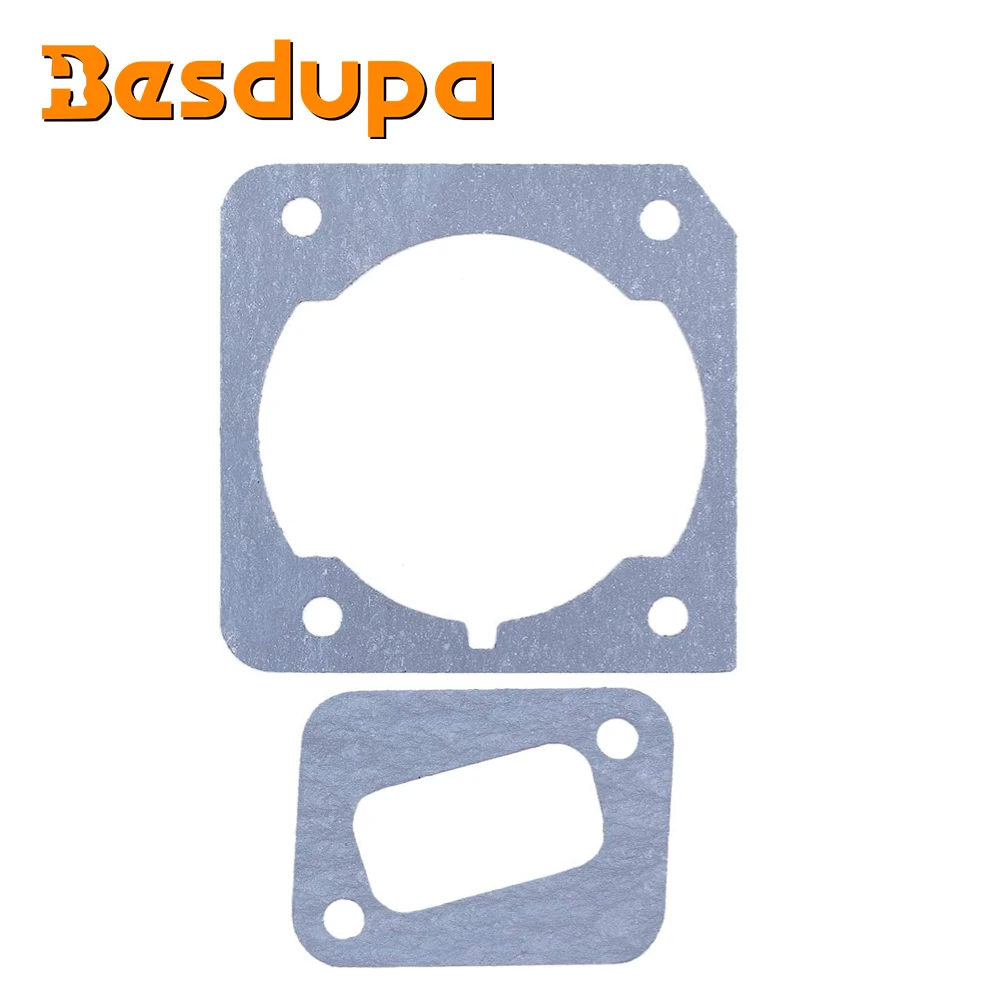 

Exhaust Muffler Cylinder Head Base Gasket Kit for Husqvarna 340 345 346 350 351 353 Chainsaw #503 89 44-01/503 86 25-01