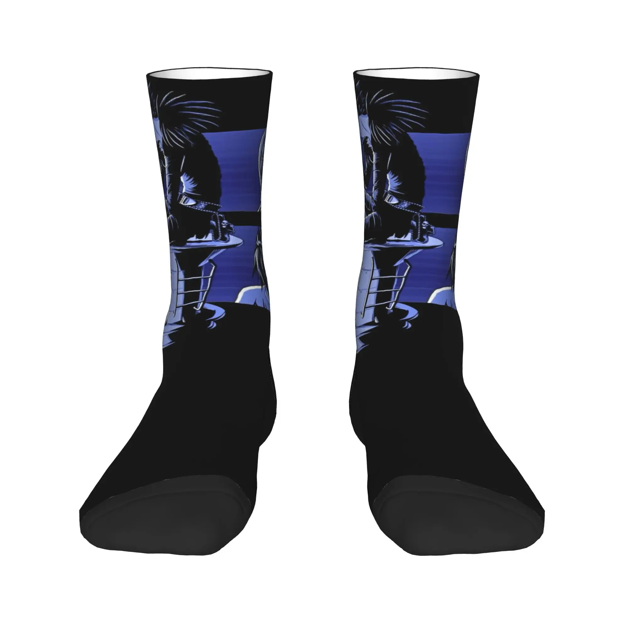 Death Notes Socks  Casual Stockings Men Soft Outdoor Sports Socks Winter Graphic Non-Slip Socks