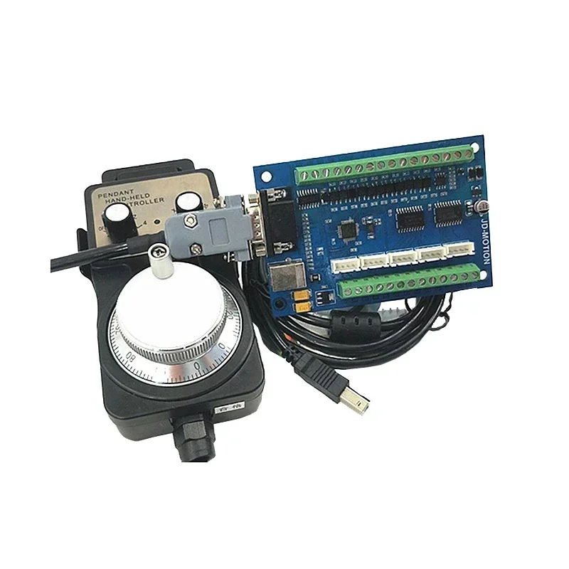 3axis Nema23 Kit Stepper MotorDM542 Servo Driver 5-axis MACH3 Breakout Board with Control Handwheel for CNC Mill Router Lathe