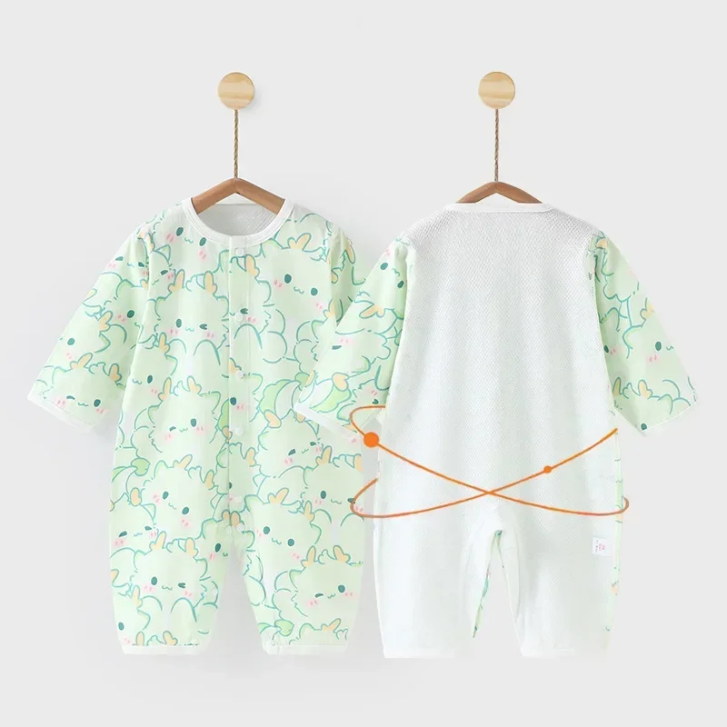 Baby Newborn Items Toddlers in Summer Which Can Be Used As Air Conditioned Outfits Rompers and Crawling Suits for Newborns