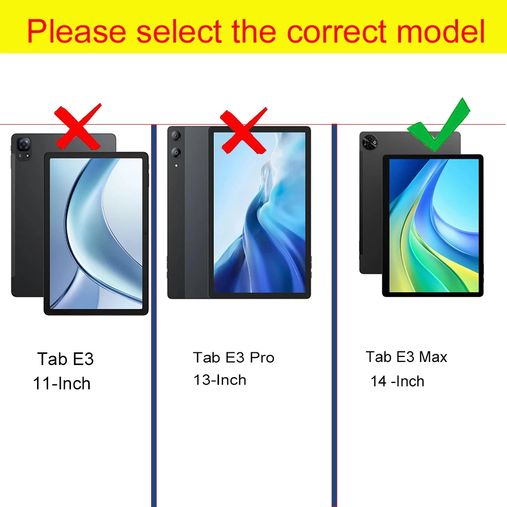 Funda Case For DOOGEE Tab E3 Max 14