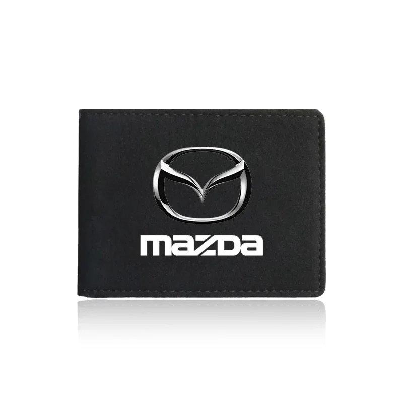 1Pcs Portable Car Driver License Holder PU Leather Card Bag For Mazda 3 4 5 6 7 8 CX-3 CX-4 CX-5 CX-7 CX-9 Axela 6 RX8 7 MX3 MX5