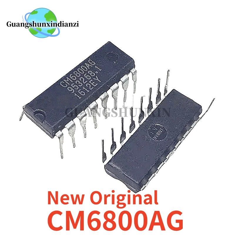 5PCS New Original CM6800AG CM6800 CM6800G DIP-16 LCD power management chip commonly used