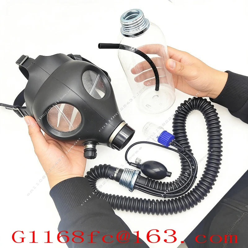 Suitable for A Full Set of Gas Mask Accessories, Rubber Tube, Metal Joint, and Catheter