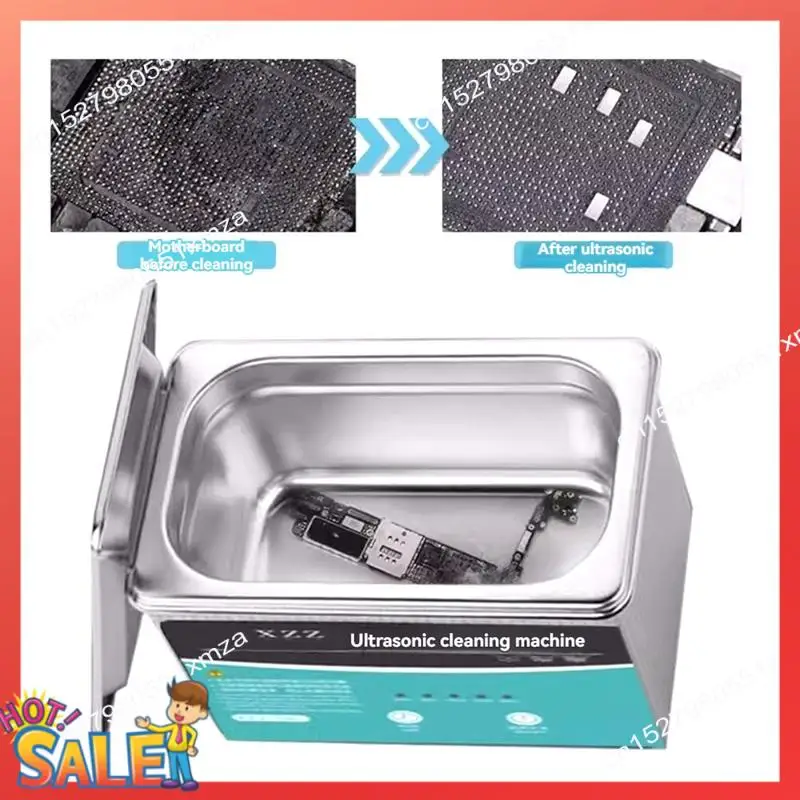 

ABCL Ultrasonic Cleaning Machine Mobile Motherboard Maintenance Cleaning Glasses Industrial Parts Cleaning Machine US Plug