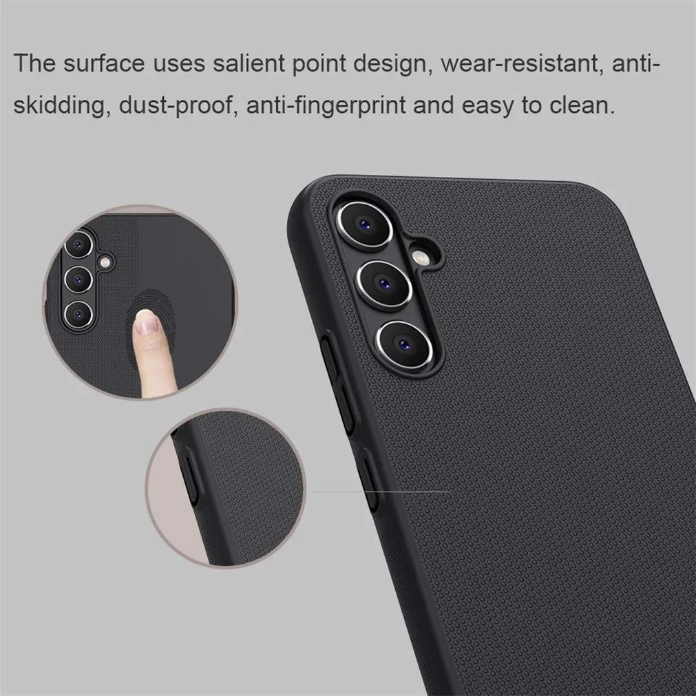 For Samsung Galaxy A34 5G Case NILLKIN Super Frosted Shield Case Luxuly Hard PC Ultra-Thin Back Cover For Samsung A24 4G Bumper