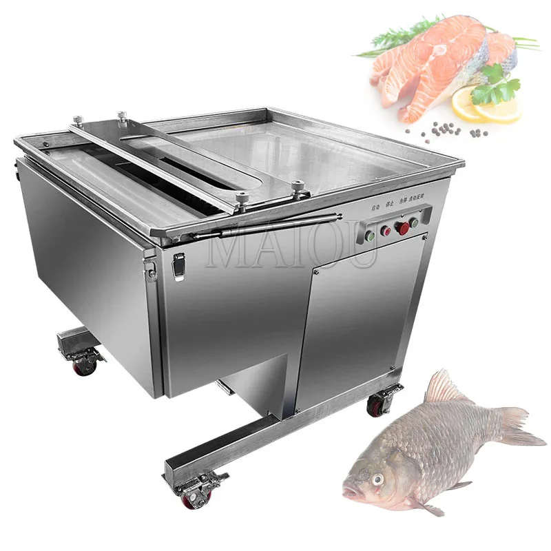 Fully Automatic Chicken Duck Fish Bone Meat Slicer Machine Pork Knuckle Rib Cutting Machine Electric Meat Cutter