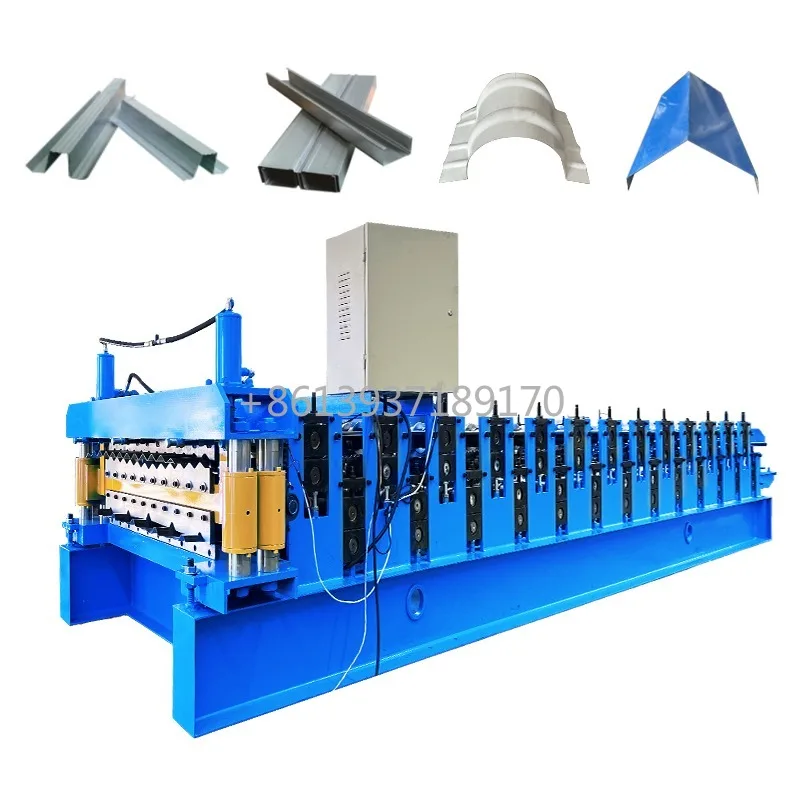Cold Steel Corrugated Iron Sheet Roofing Tile Making Roll Forming Machinery