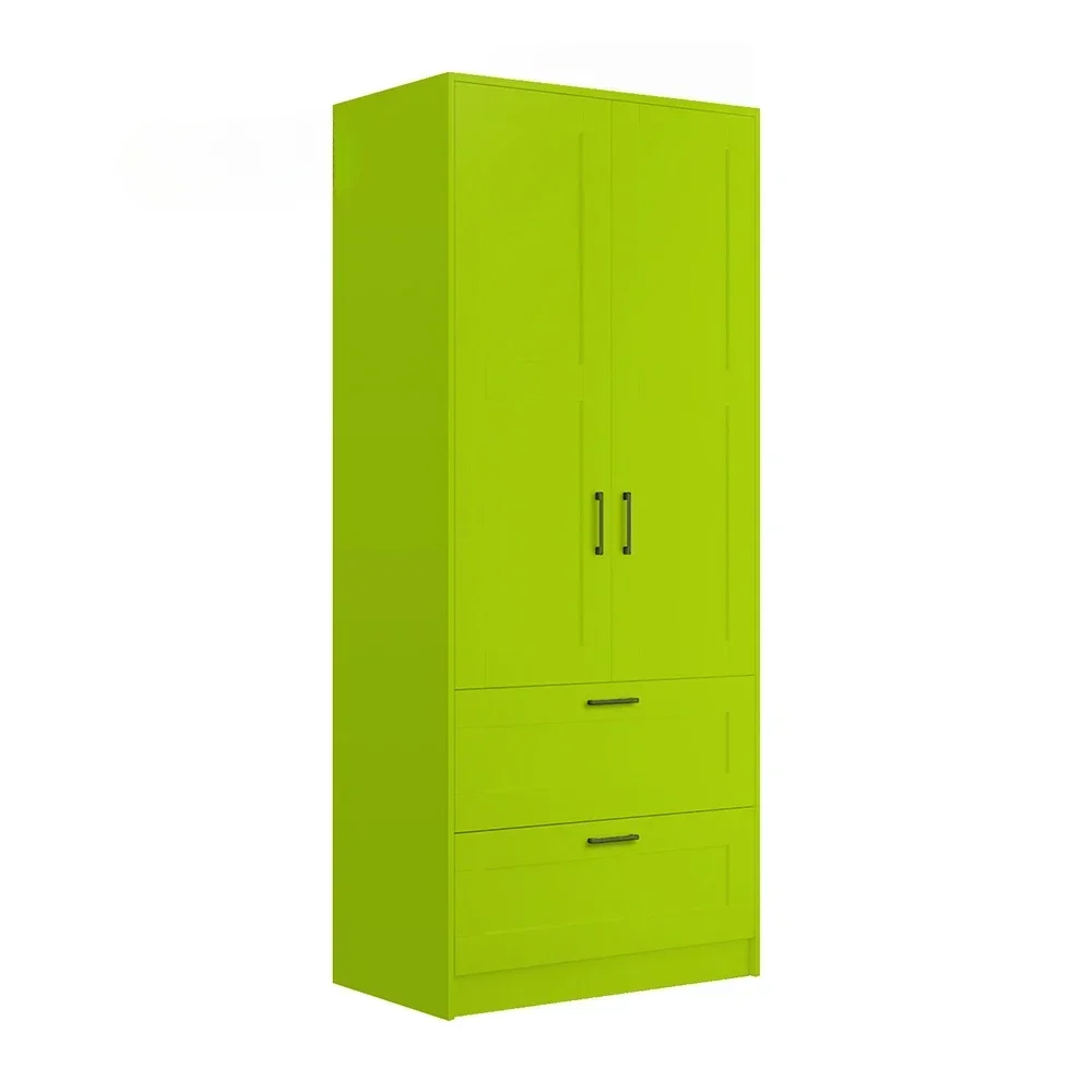 

novel design Affordable and high-quality Simple Metal Wardrobes Customized Cheap Iron Couple Wardrobe Closet Wardrobe Bedroom Fu