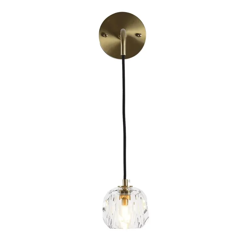 

400K3232 round wall chandelier living room wall-mounted crystal chandelier