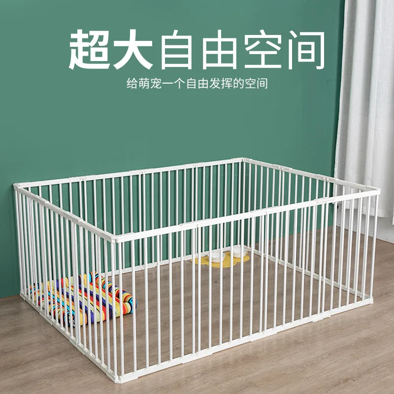 

Pet Supplies Dog Fence Isolation Gate Dog Cage Fence Small and Medium-sized Dog Indoor Kennel Home Fence
