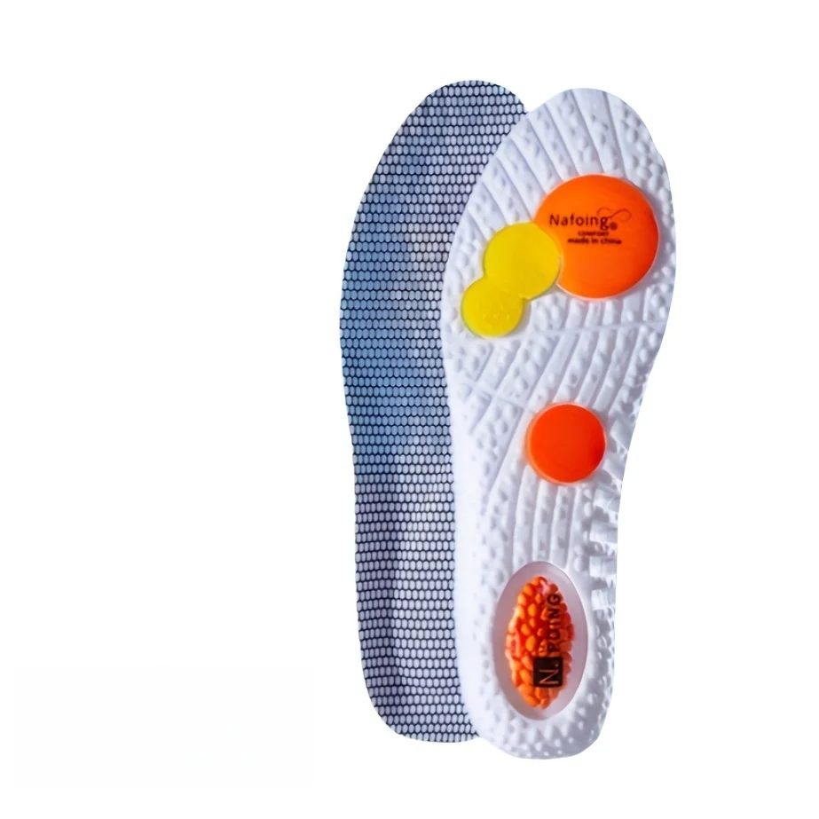 1 Pair New EVA Insoles for Shoes Sole Shock Absorption Deodorant Breathable Cushion Running Insoles for Feet Man Women