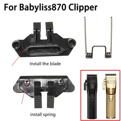 1/2PCS Hair Clipper Swing Head Guide Block Replacement Parts For 870 Clipper With Tension Spring Accessories