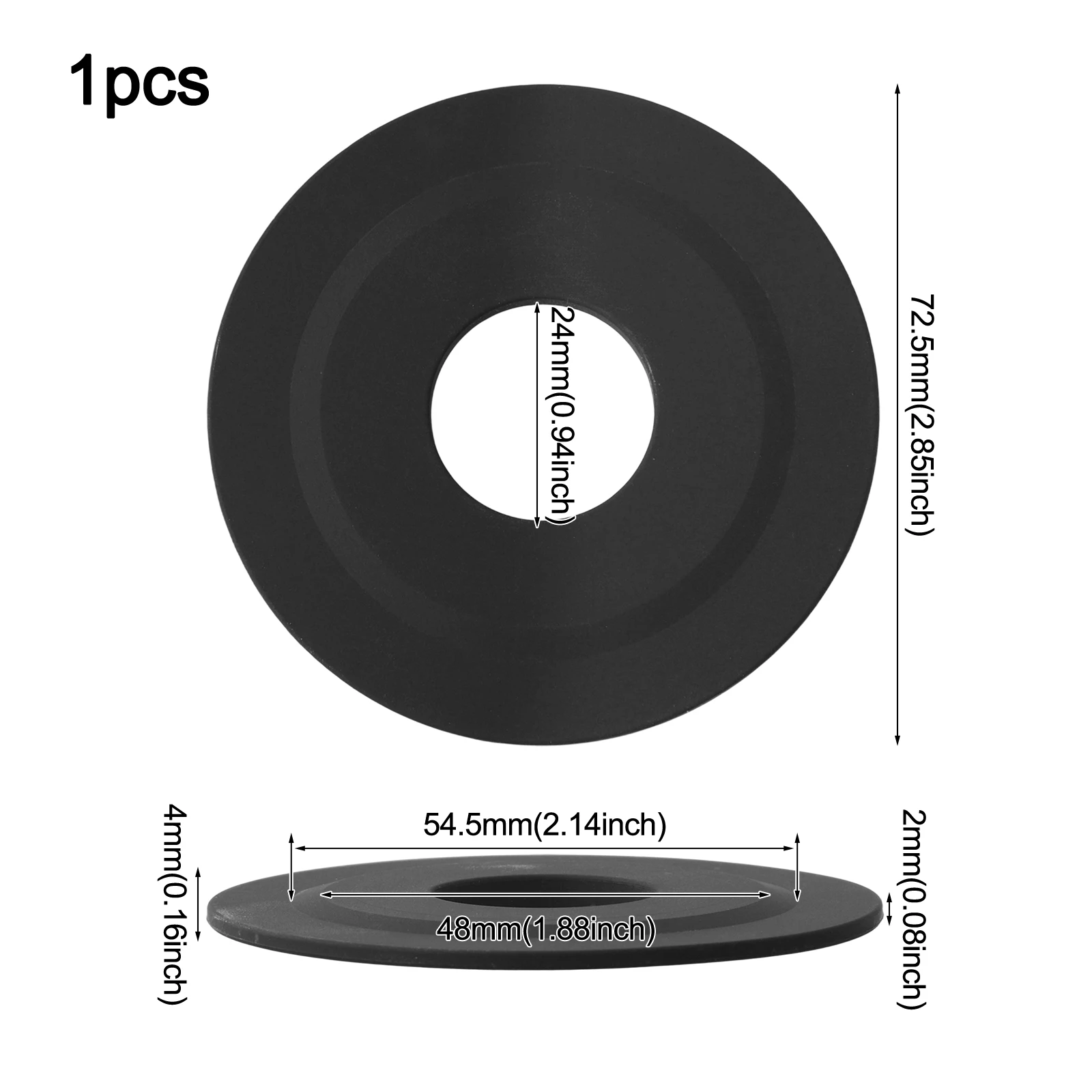 

Toilet Maintenance Rubber Seal Washer Easy Installation Toilet Washer Diameter 2.85 Inches High Performance Easy To Install
