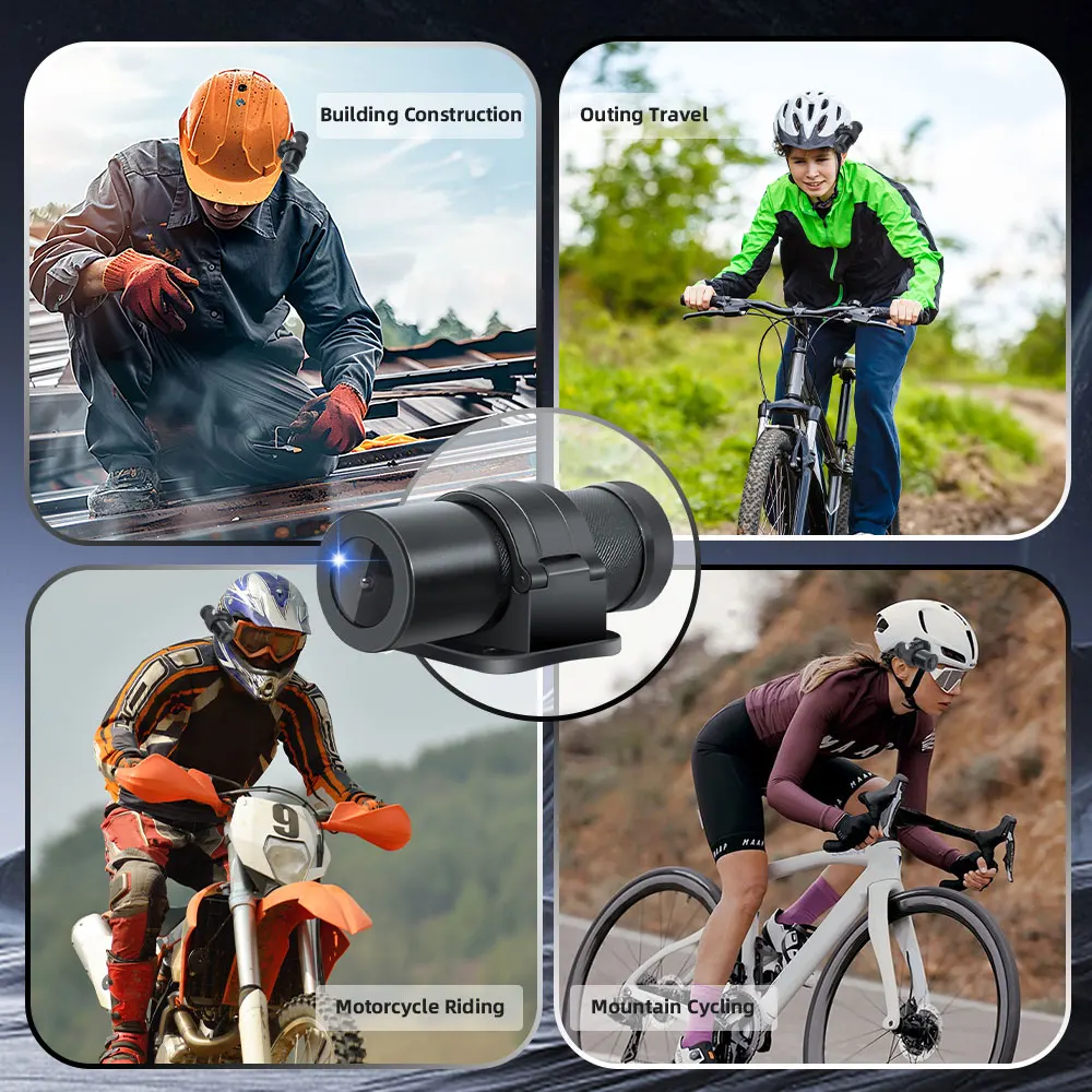 

motorcycle camera Mini Helmet Cam Full HD 1080P Waterproof Video Recorder for Bike Bicyle