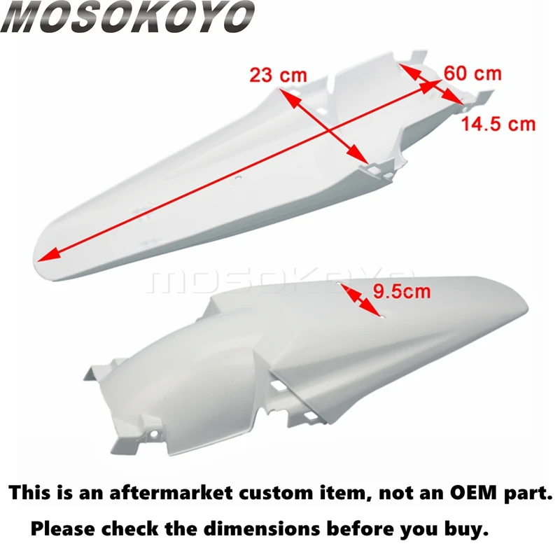 Universal Front Fenders Splash Fender Motorcycle Accessories for Honda CRF XR 125 150 230 250 250F 450F Yamaha WR YZ Mudguards