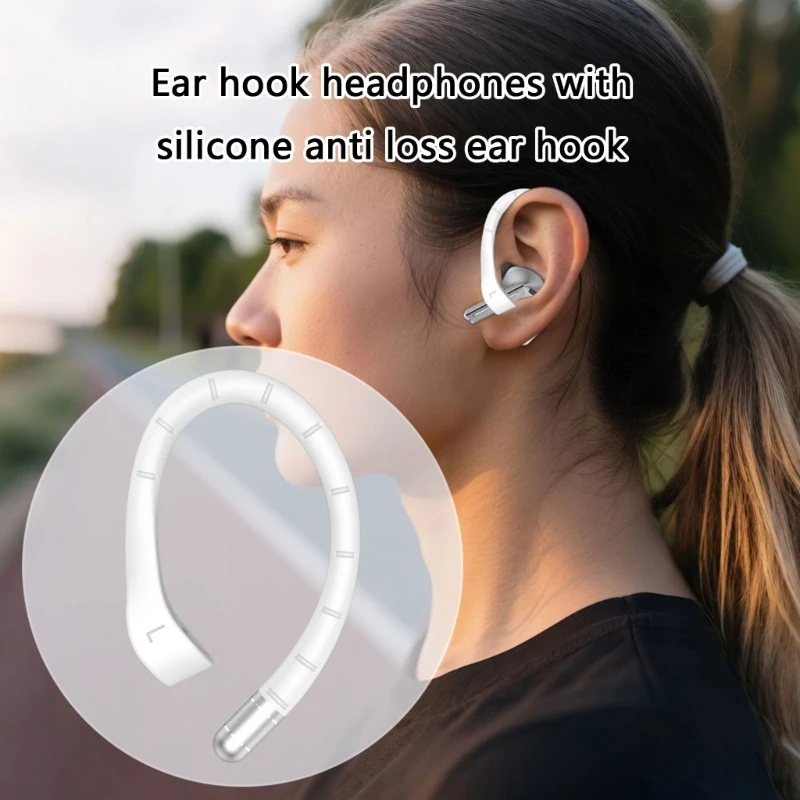K0EA Flexible Sports Ear Supports Antislip Texture Lightweight For Buds 3 Long Wear