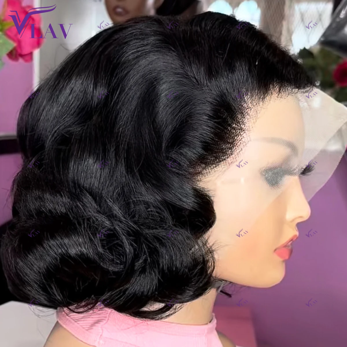 

Bouncy Curly Super Double Drawn Glueless Wig Human Hair 13×4/13×6 HD Lace Frontal Wig Bouncy 360 HD Transparent Lace PrePlucked
