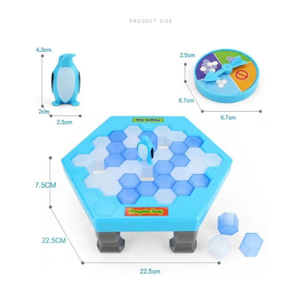 لعبة كسر الجليد البطريق ، لعبة الطاولة الممتعة ، كتل التوازن التفاعلية بين الوالدين والطفل ، هدية لعبة لغز الأطفال ، جزء الأسرة ، حفظ