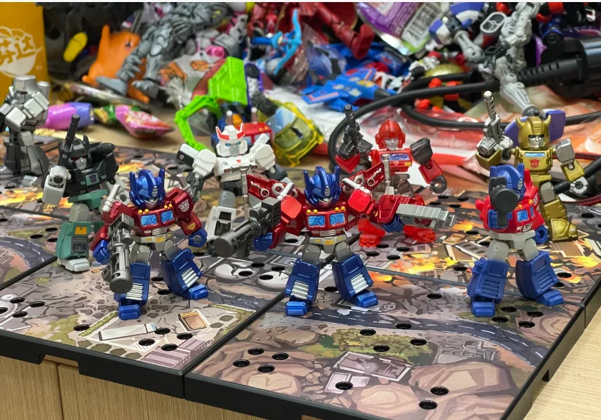 HOT Blokees Transformers Block Defender Versione Wave1 Optimus Prime Megatron Ironhide Thundercracker Robot Giocattoli da collezione Regalo