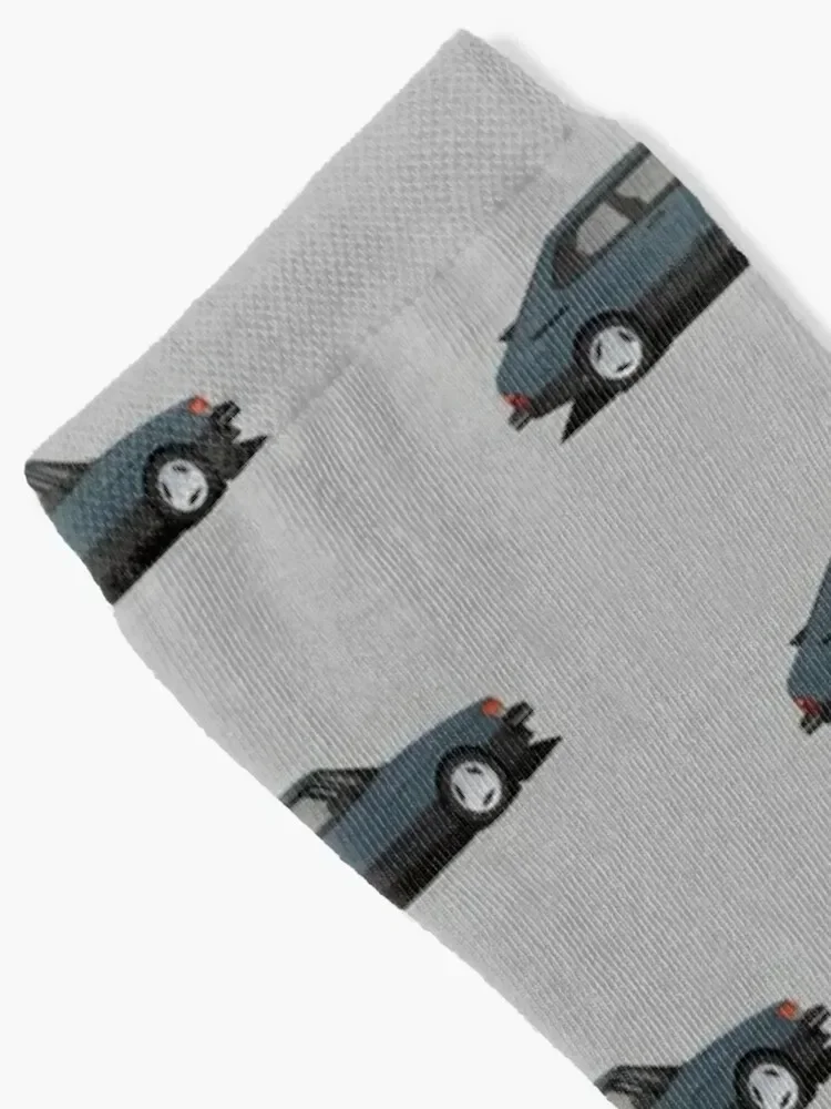 Saab 900 Turbo Aero - blue-grey - illustration Socks hockey anti slip football Mens Socks Women's