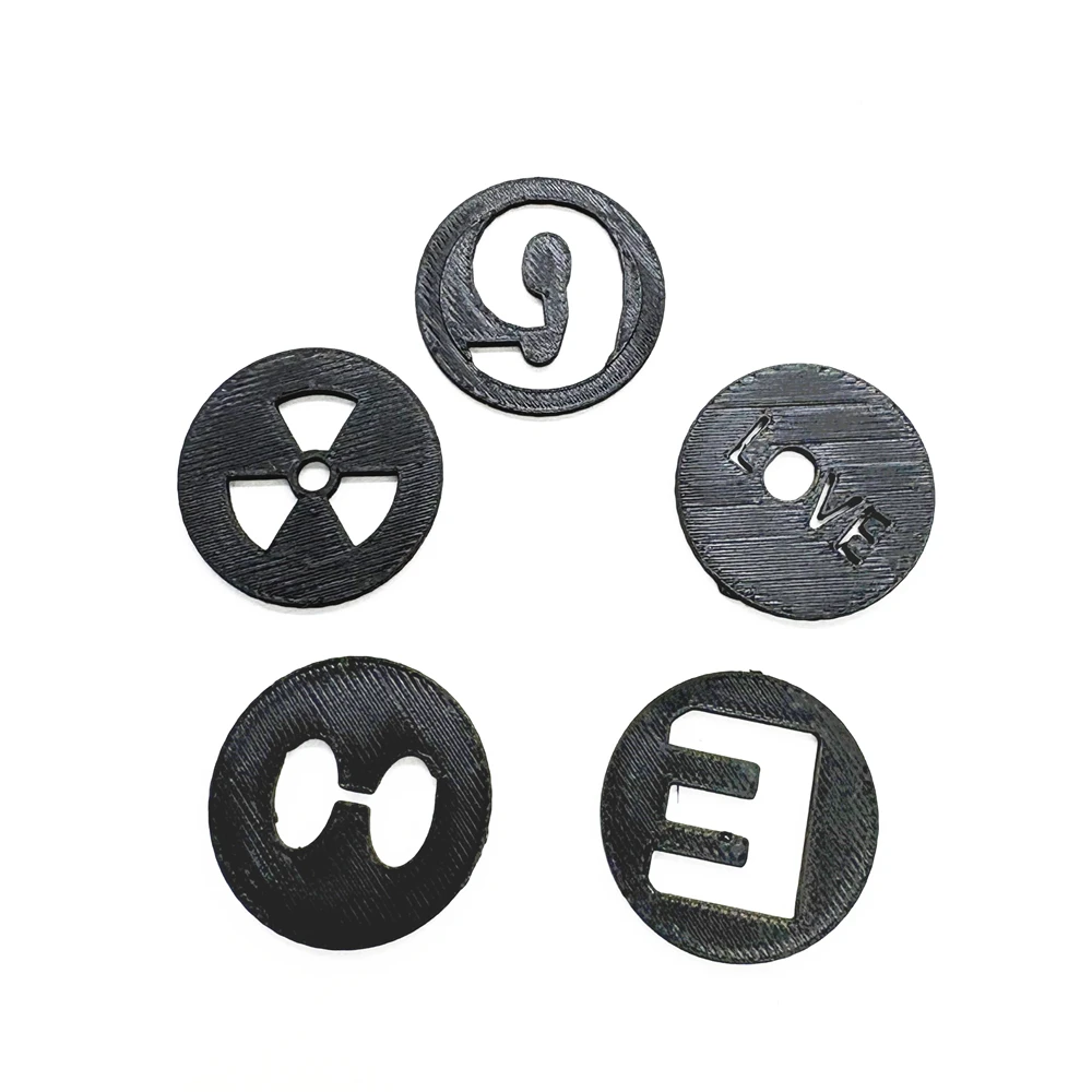 تصميم شعار مخصص لتقوم بها بنفسك قرص مرشح تأثير خوخه لغطاء غطاء العدسة Qalart Bokeh Masters Kit #2