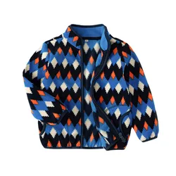 2-8T Children Jackets Outwears for Boys Girls Winter Autumn Fleece Zipper Cute Hot Selling  Warm Clothing Baby Coats Clothing