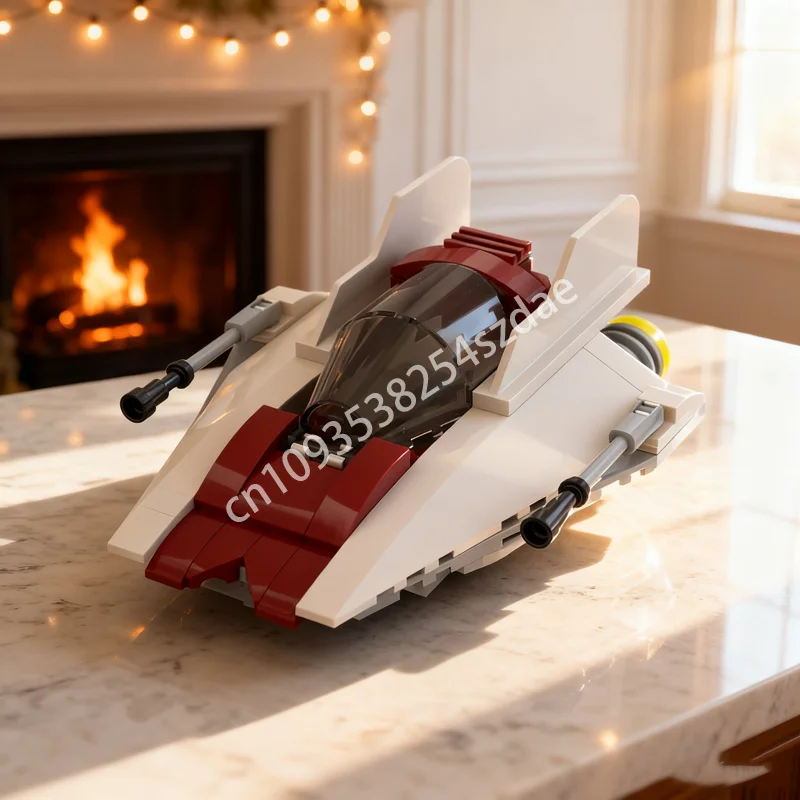 

63pcs MOC MOD X RZ 1 Rebel A Wing Interceptor Model Building Blocks Construction DIY Idea Christmas Gift Education Toy Kids