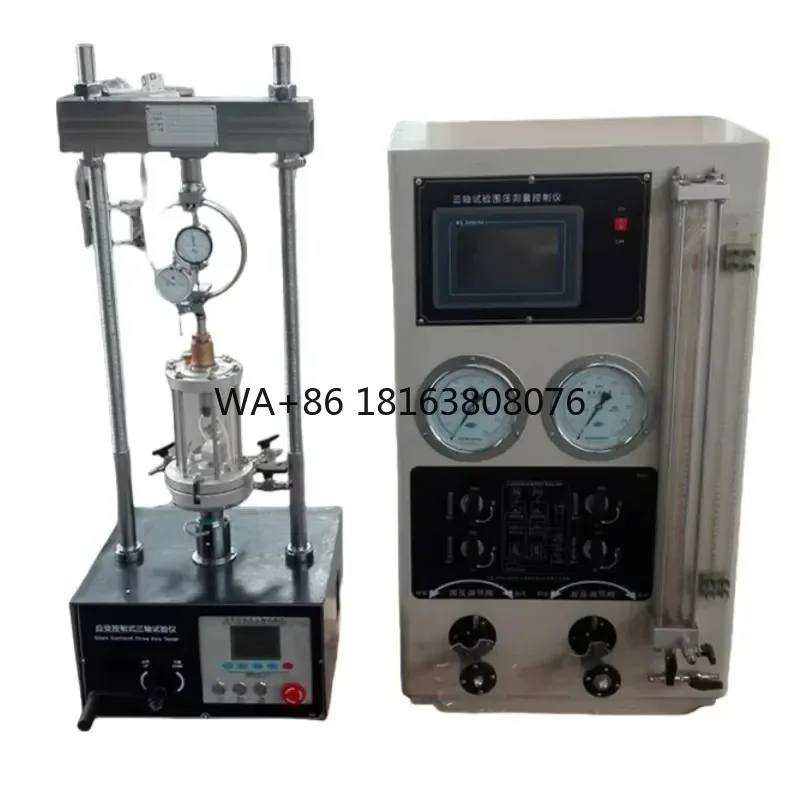 TSZ-3 Soil Strain Controlled Bench Standard Triaxial Testing/Soil Triaxial test Soil Laboratory Testing Equipment