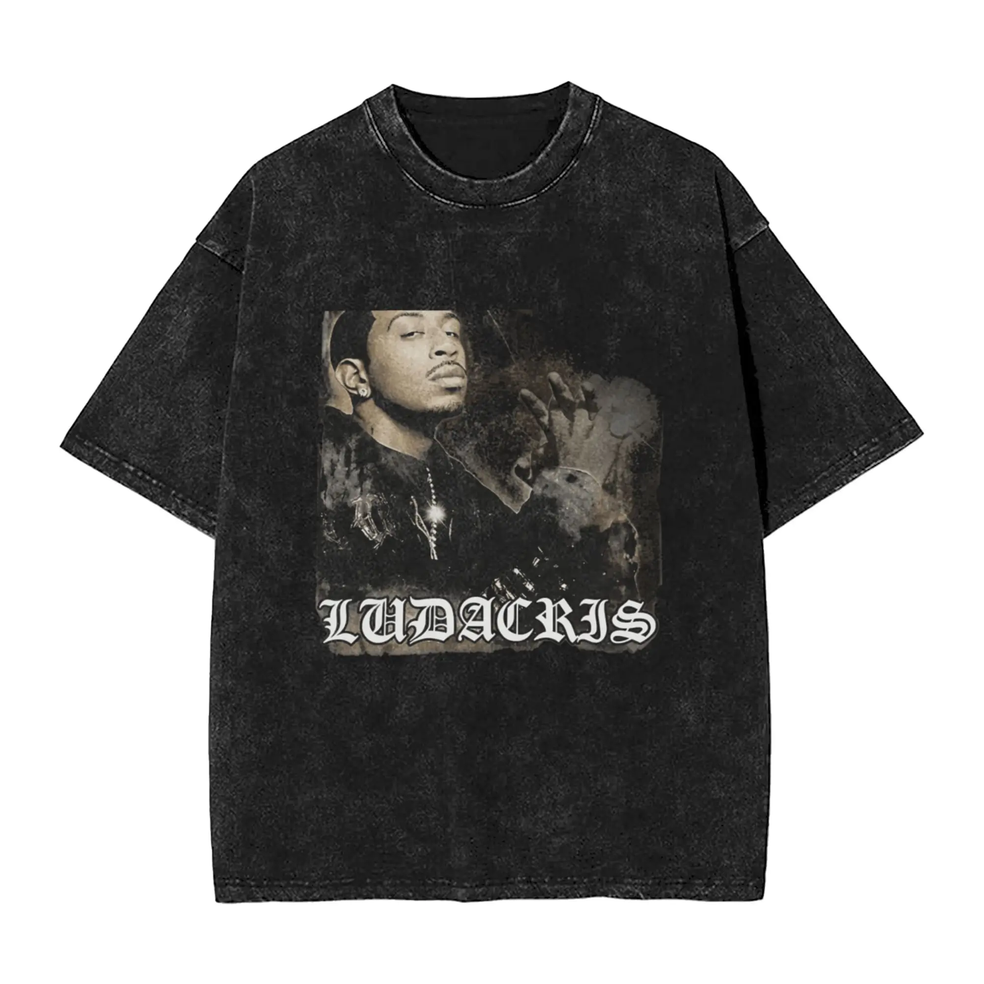 Ludacris Hip Hop Legend Unique Trendy A T-Shirt Oversized Short Sleeve Men's Women's Cotton Tees Tops