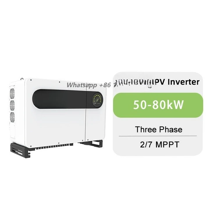 On-Grid Grid-tied Inverter MAX 50-80KTL3 LV Three Phase Solar System IP66 99.9% Efficiency OLED Display